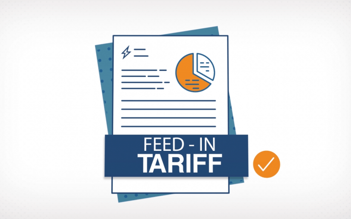 Feed-in tariff animated video screenshot - bill image